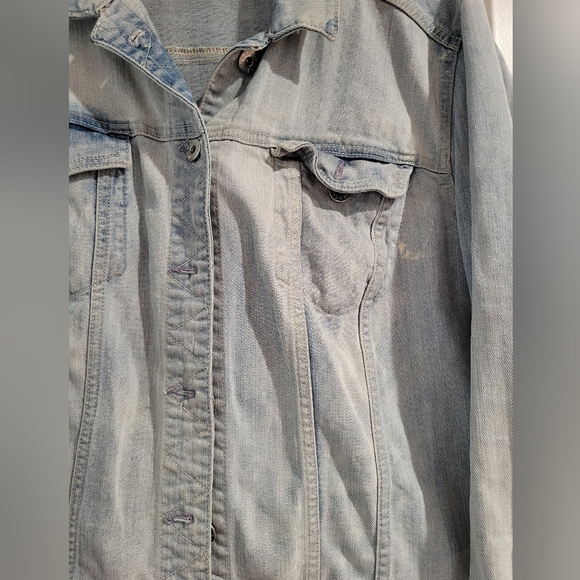 Distressed Jean Jacket - Picture 2 of 6